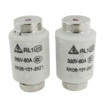 AC 380V 60A 48 x 26mm Screw Base Type Fuse Links RL1-60 2 Pcs