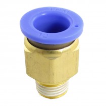 12mm Hole Pneumatic Air Tube Push in Quick Connector