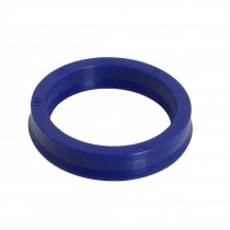 Blue PU 42mm x 52mm x 10mm Double Lip Sealing Cushion Dust Seal Ring
