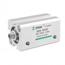 Pneumatic 16mm Bore 30mm Stroke SDA Series Air Cylinder