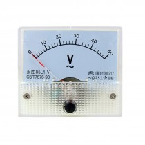 85L1 AC 0-50V Rectangle Analog Panel Volt Meter Gauge