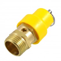 Air Compressor Fittings 20mm Thread Dia 0.8MPa Metal Pressure Relief Valve