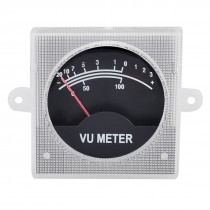 500uA 700 Ohm Square Full Scale VU Header SoundBox Meter -20 - +3dB