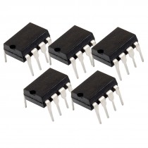 5 Pcs 8 Pins DIP IC TDA2822M for AM-FM Radio Amplifiers