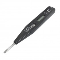 Electrician Black LCD Digital Display AC DC 12-220V Screwdriver Electroprobe