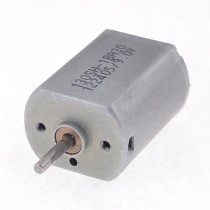 Silver Tone DC 6V 0.4A 16000RPM Mini Electric Motor for Electric Racecars