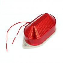 DC 24V Emergency Safety Red LED Miniature Industrial Warning Light