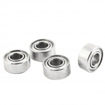 4 Pcs Remote Control Part Metal Ball Bearing 9mmx4mmx4mm for RC 1/10 On-Road Car