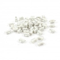 50 Pcs SMD SMT Momentary 2 Pin SPST Tactile Switch White 6mmx3mmx4.3mm
