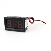 Panel Mounting AC 60-300V Red LED Display Screen Digital Voltmeter