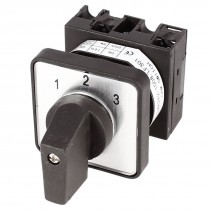 660V 20A 4 Screw Terminals 3 Positions Rotary Cam Changeover Switch