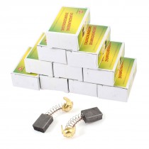 20 Pcs 17mm x 13mm x 7mm Replacing Part DC Electric Motor Carbon Brush
