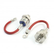 2Pcs 30A 1200V Metal Case Rectifier Stud Diode Thyristor ZP-30A Type