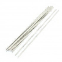10Pcs 160 x 2.5mm Stainless Steel Cylinder Linear Rail Round Rod Axle