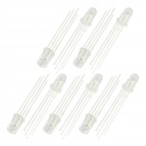 10 Pcs DC2.2-3.0V Common Cathode Tricolor LED Replaceable Light Emitting Diodes