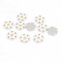 10 Pcs Instrument LED Ceiling Panel Light DC 3.5V Internal