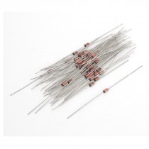 55Pcs 1N5248 18V 1/2W Glass Sealed Case Axial Leads Zener Diodes