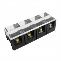 AC660V 60A 2 Row 4 Positon 8 Screw Terminal Barrier Block Connector