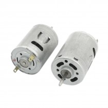 DIY Model Toys DC 6-12V 6000-15000RPM 28mm Dia Magnetic Micro Motor RS380 2pcs