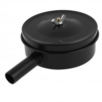 20mm Thread Dia Inlet Air Compressor Metal Filter Muffler Silencer