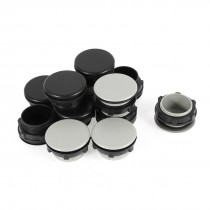 12 Pcs Mount Hole Panel Plug Cap Cover for Push Button Switch 30mm