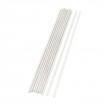 10Pcs 150 x 2.5mm Hardware Tools Stainless Steel Round Rods for Car Model
