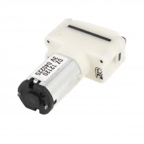 DC3V Mini Diaphragm Water Pump Device Silver Tone Black for Fish Tank