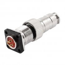 AC 500V 3A 3 Pin Waterproof Aviation Plugs Connectors Joint for 12mm Panel Hole