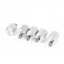 5 Pcs Mini Vibration Electric Motor DC 1.5-6V 5200RPM for Toys Massagers