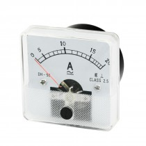 Lab AC 0-20A Range Measuring Panel Analog Ammeter Amperemeter