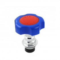 48mm Dia Handwheel 1/2PT Male Thread Water Tap Faucet Gate Valve Blue