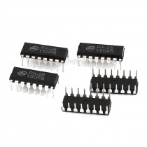 5 Pcs RX-2B DIP-16 Five Function Remote Controller IC for Toys