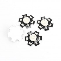3W 460-470nm Blue Light LED Lamp Bead Emitter 45-50LM w Star Base 4pcs