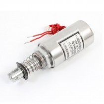 DC 12V Pull Type Linear Motioon Solenoid Electromagnet 0mm 1kg
