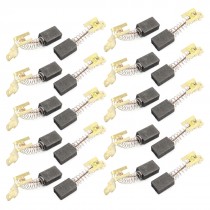 20 Pcs Replacement 17mm x 10mm x 6mm Carbon Brush for Generic Electric Motor