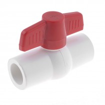 20mm x 20mm Slip Ends Ball Valve for Control Water Flow