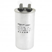 CBB65 20uF Capacitance Polypropylene Film Non Polar Motor Capacitor AC 450V
