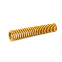 Lighter Load Yellow Spiral Stamping Compression Die Spring 8x50mm