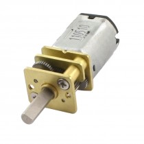 RC Toy N20 DC 6V Metal Steering Gear Deceleration Speed Motor 300 RPM