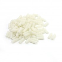 100Pcs 6 x 15mm Insulation Hex Hexagonal Threaded Spacer Support M3 Thread Dia