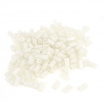 200 Pcs 6 x 10mm Insulated Hex Hexagonal Threaded Spacer Support M3 Thread Dia