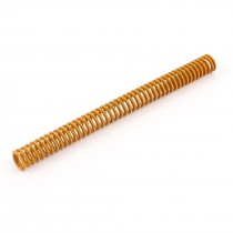 Lighter Load Yellow Spiral Stamping Compression Die Spring 8x90mm