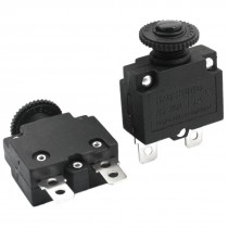 AC 125V 250V 15A Push Reset Button Overload Protection Circuit Breaker 2Pcs