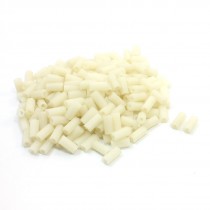 200Pcs 6 x 12mm Insulation Hex Hexagonal Threaded Spacer Support M3 Thread