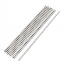 10 Pcs RC Airplane Model Part Stainless Steel Round Rods Axles Bars 3mm x 150mm