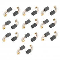 20 Pcs Electric Drill Motor Carbon Brushes 7mm x 6mm x 17mm