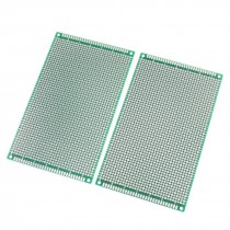 2pcs Electronic DIY Double Sided PCB Printed Circuit Board 9cm x 15cm