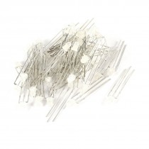 50 Pcs 3mm Common Anode 3Pin Red Green Light Emitting Diode LED Bulb