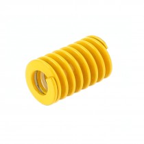 Yellow Chromium Alloy Steel Tubular Section Mould Die Spring 16x8x25mm