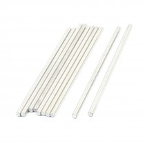 10 Pcs Replacement Stainless Steel Round Rods Bars 3mmx80mm for RC Toy Car